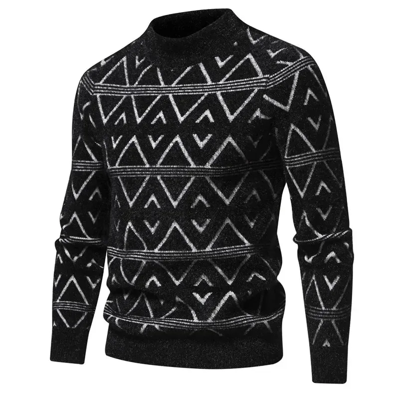 Comfortable, warm knitted sweater