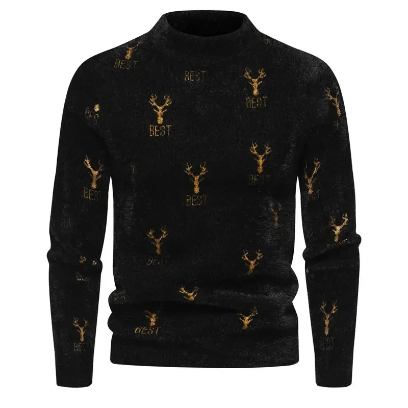 Comfortable, warm knitted sweater