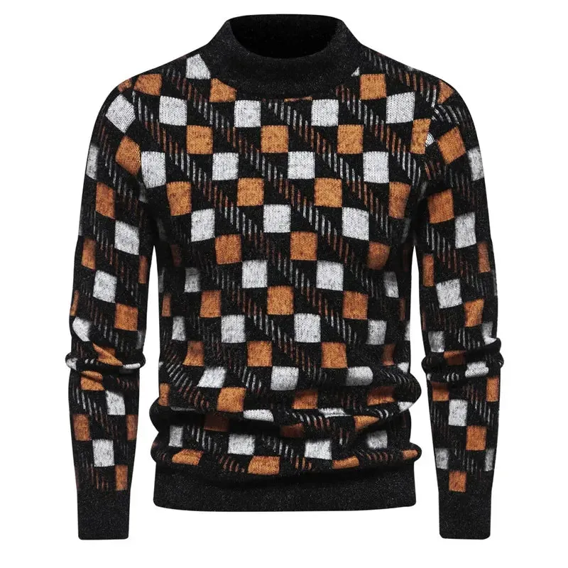 Comfortable, warm knitted sweater