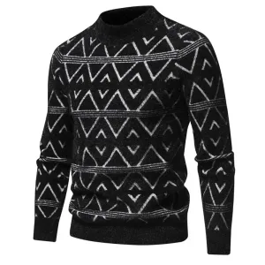 Comfortable, warm knitted sweater
