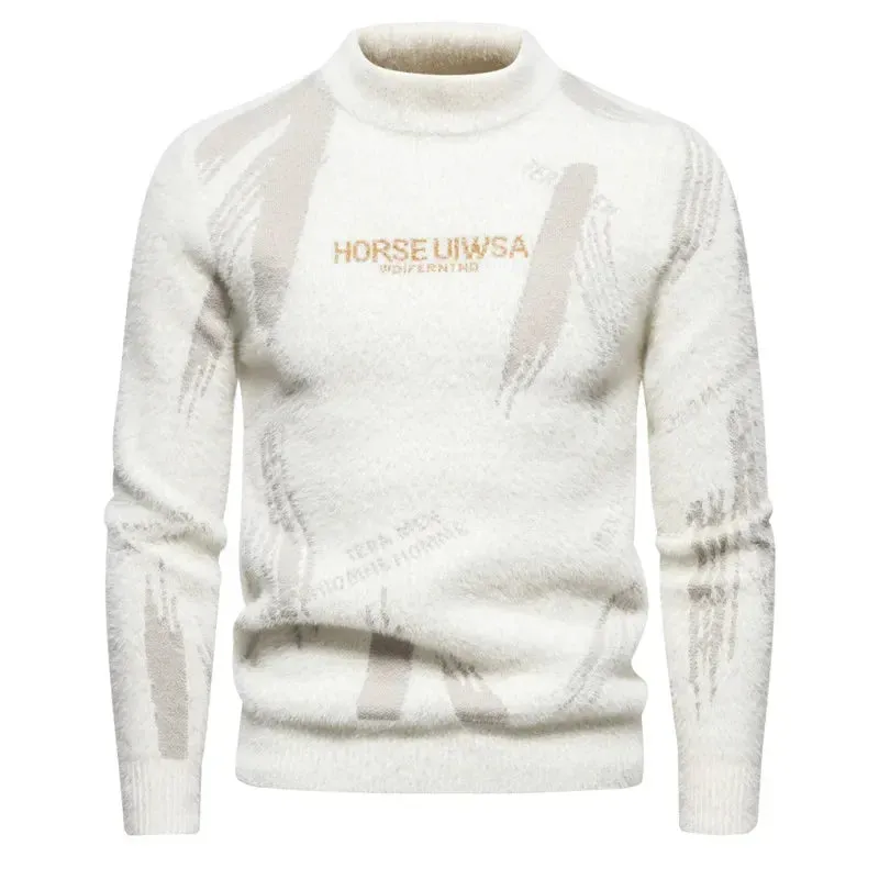 Comfortable, warm knitted sweater