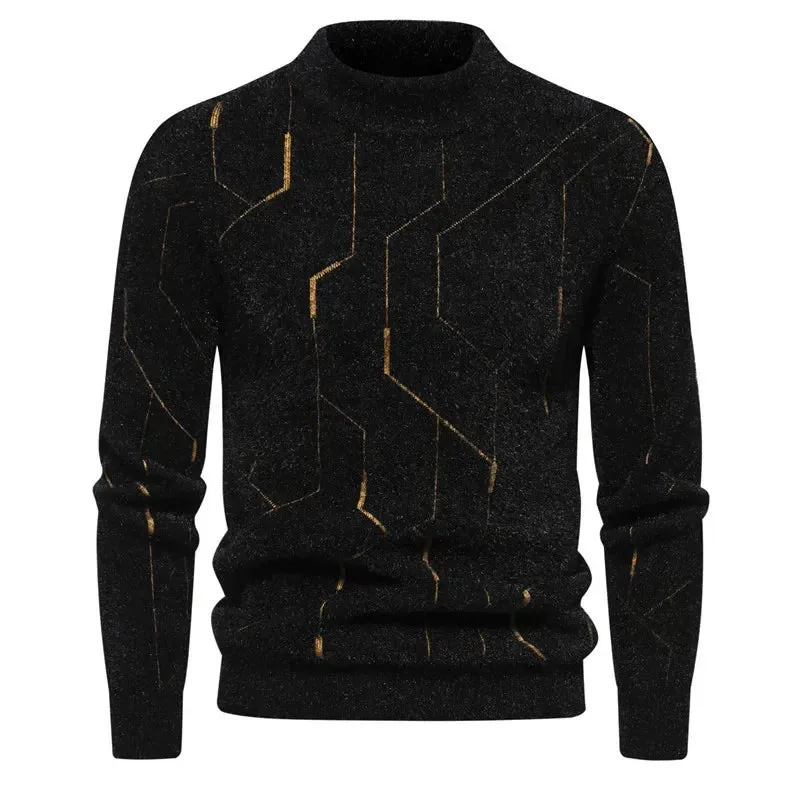 Comfortable, warm knitted sweater