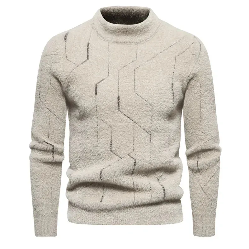Comfortable, warm knitted sweater