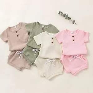 Comfy Waffle Set-4 Colours Available