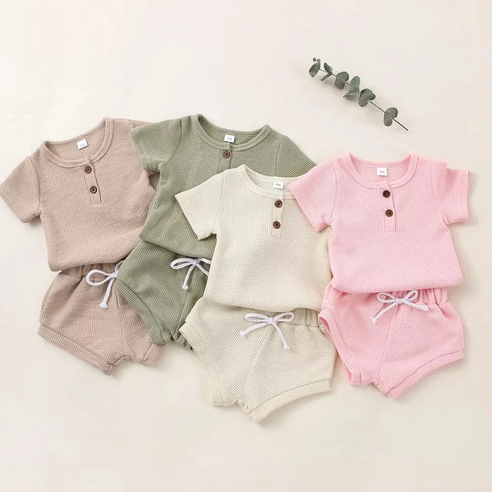 Comfy Waffle Set-4 Colours Available