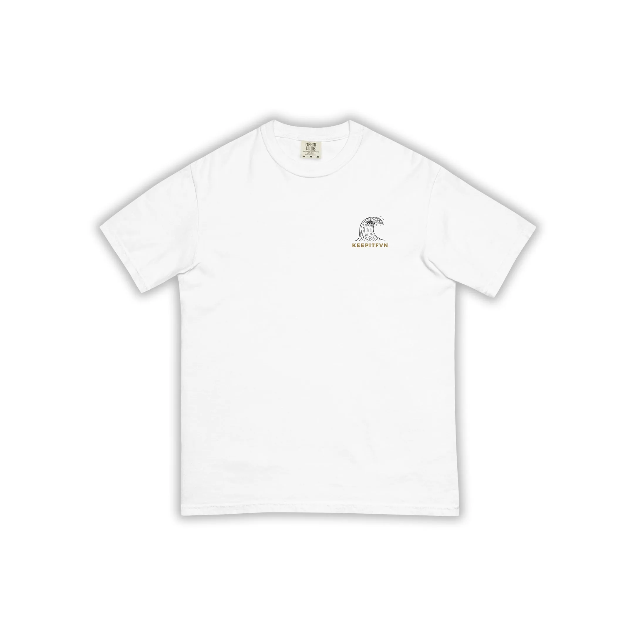 CONCRETE WAVES TEE - WHITE