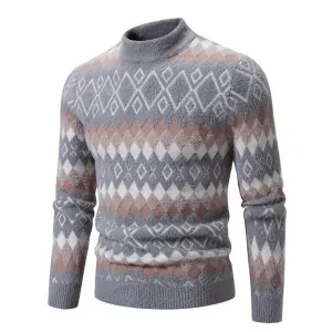 Conor | Herren Leichter Langarm Pullover | Grau