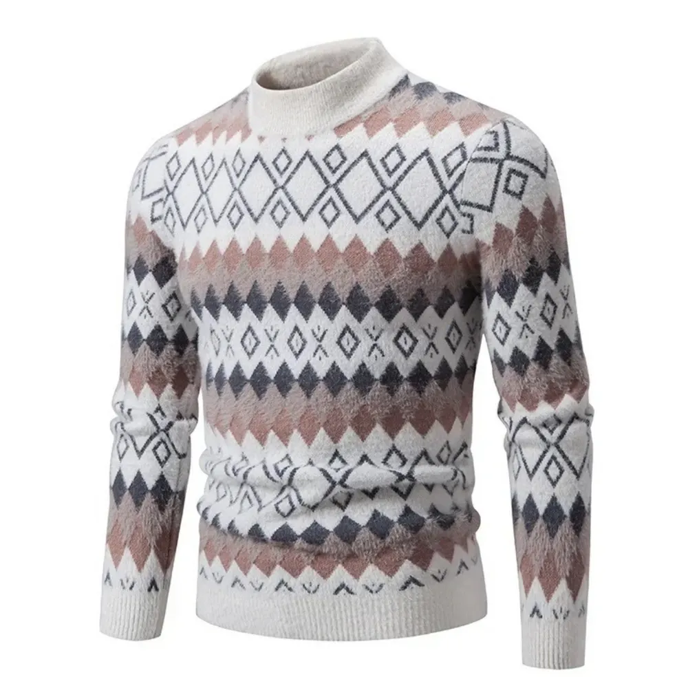 Conor | Herren Leichter Langarm Pullover | Grau