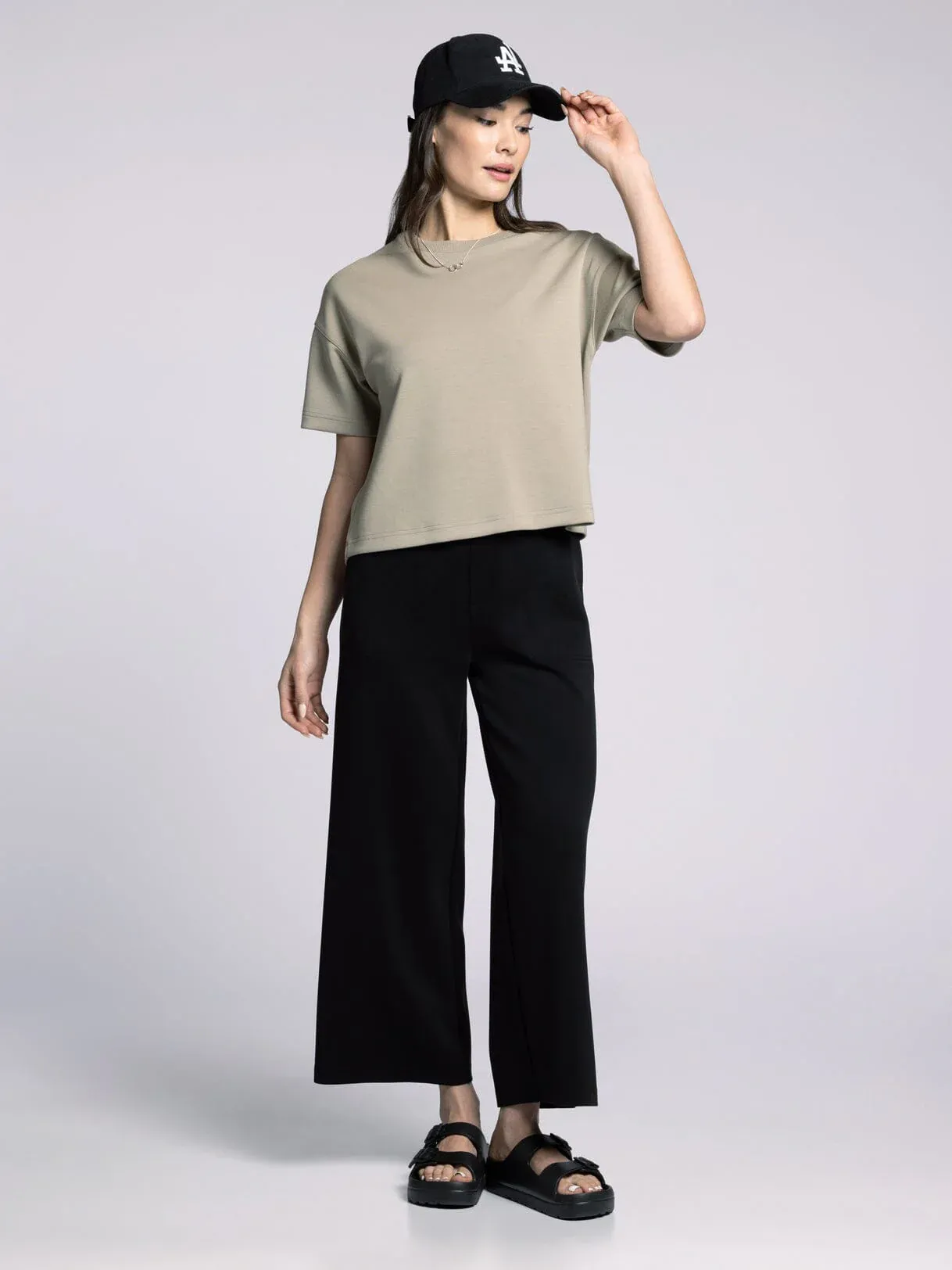 Corrie Tee Sage Fog