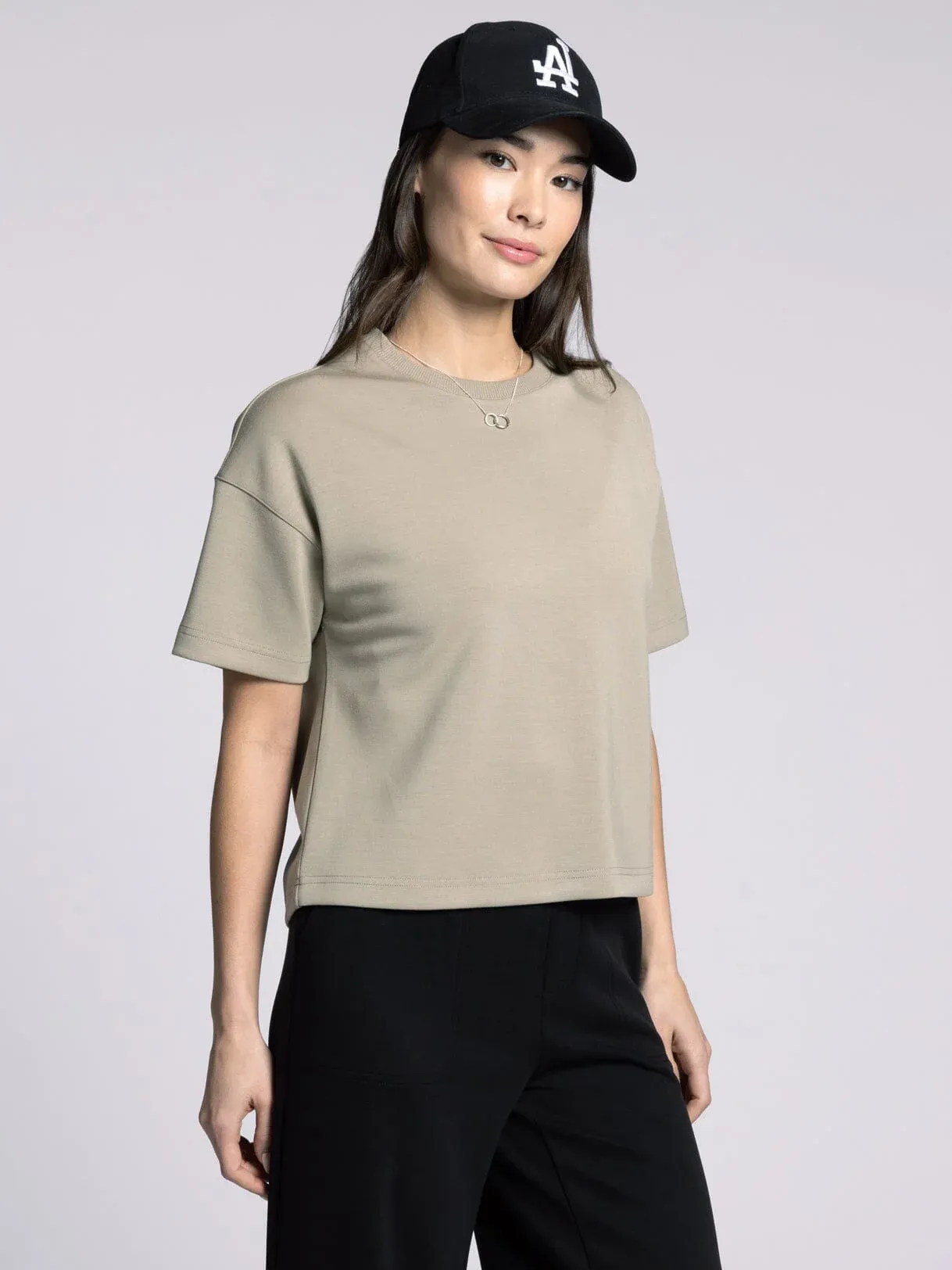 Corrie Tee Sage Fog