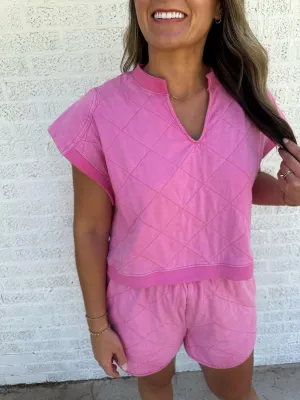 Cozy Quilted Shorts
