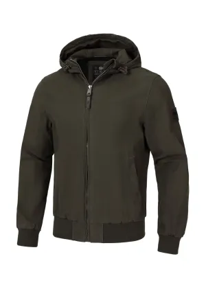 Crimson Hooded Bomber - Olive