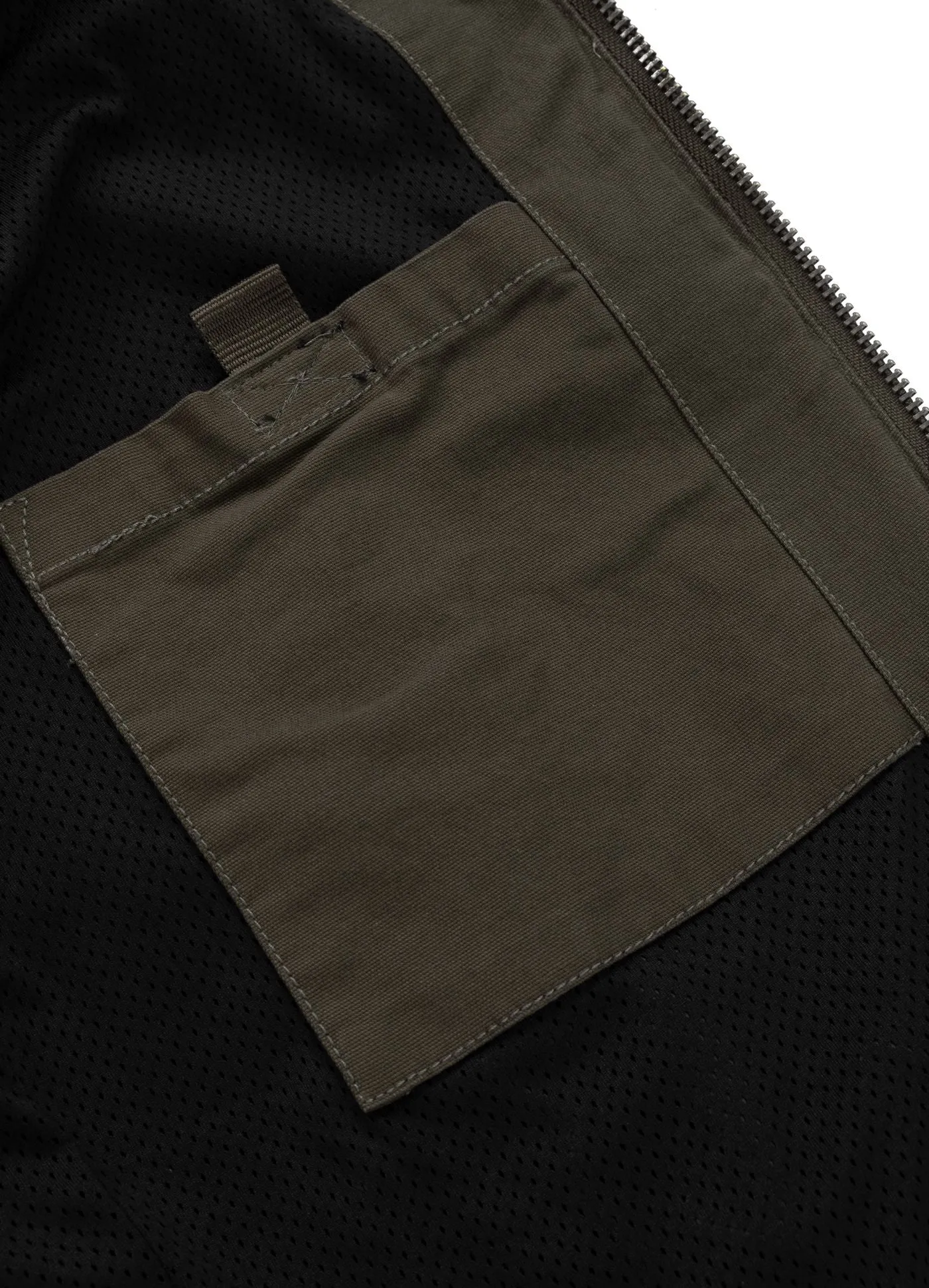 Crimson Hooded Bomber - Olive