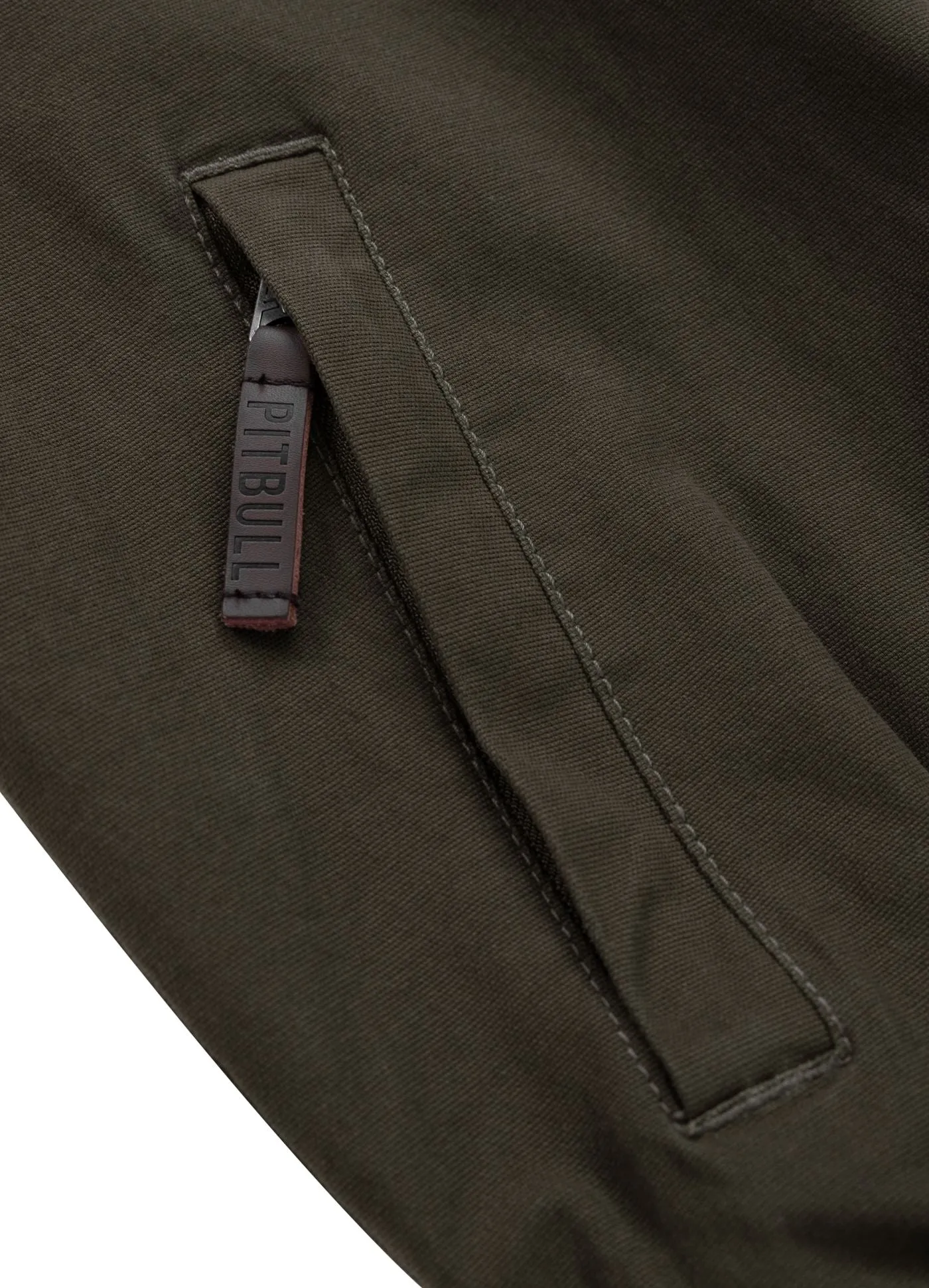 Crimson Hooded Bomber - Olive