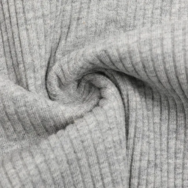 Crossroad Wrap Front Ribbed Knit Long Sleeve Sweater