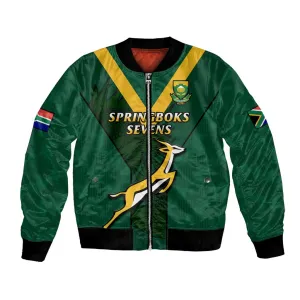 Custom South Africa Rugby Go Blitzboks Sevens Bomber Jacket LT14