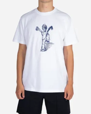 Cyber Man Tee - White