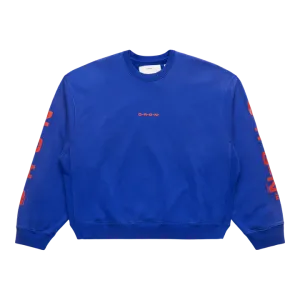 D-R-G-N Origins Bleached Crew Bleached Blue