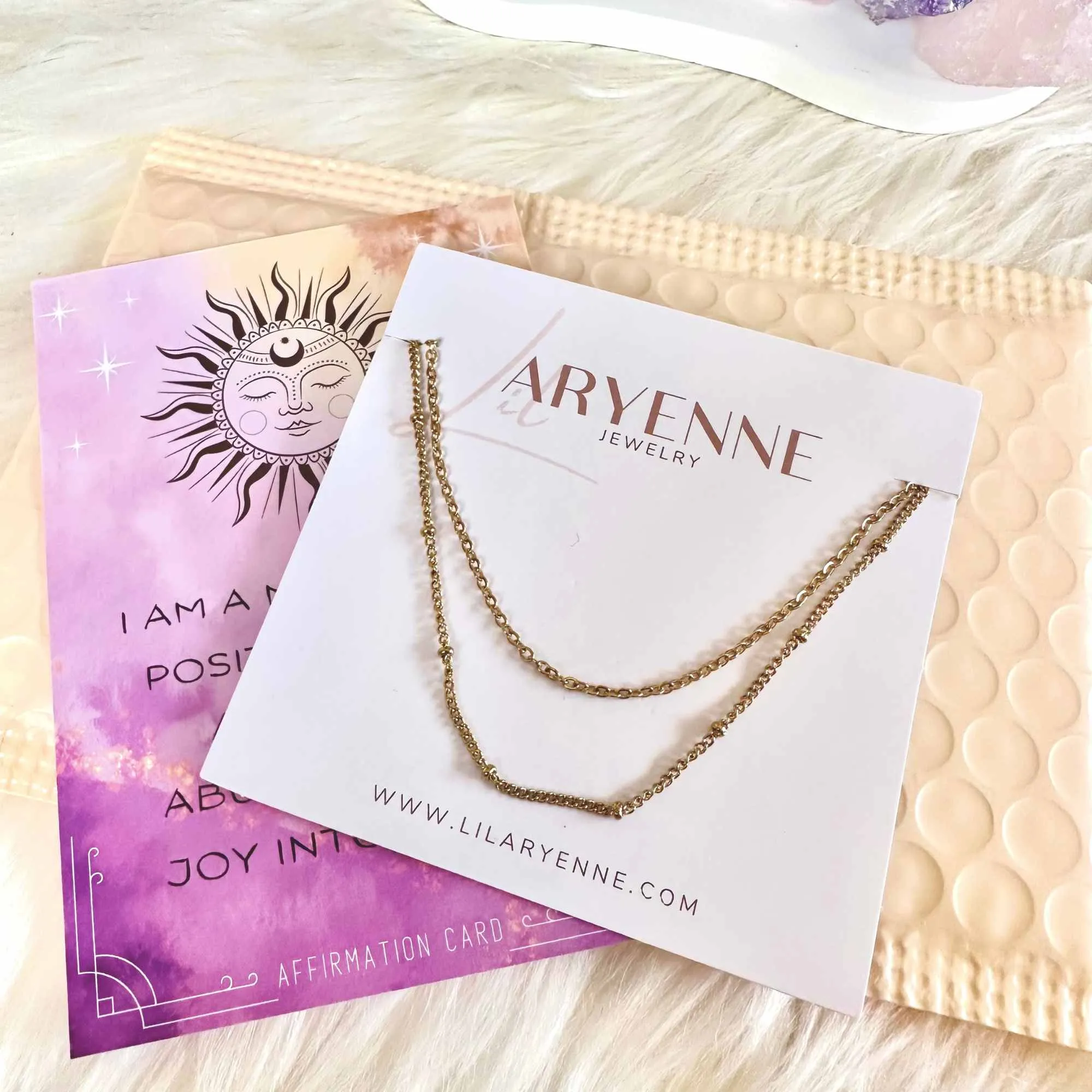 Dainty Layered Chain: Gold