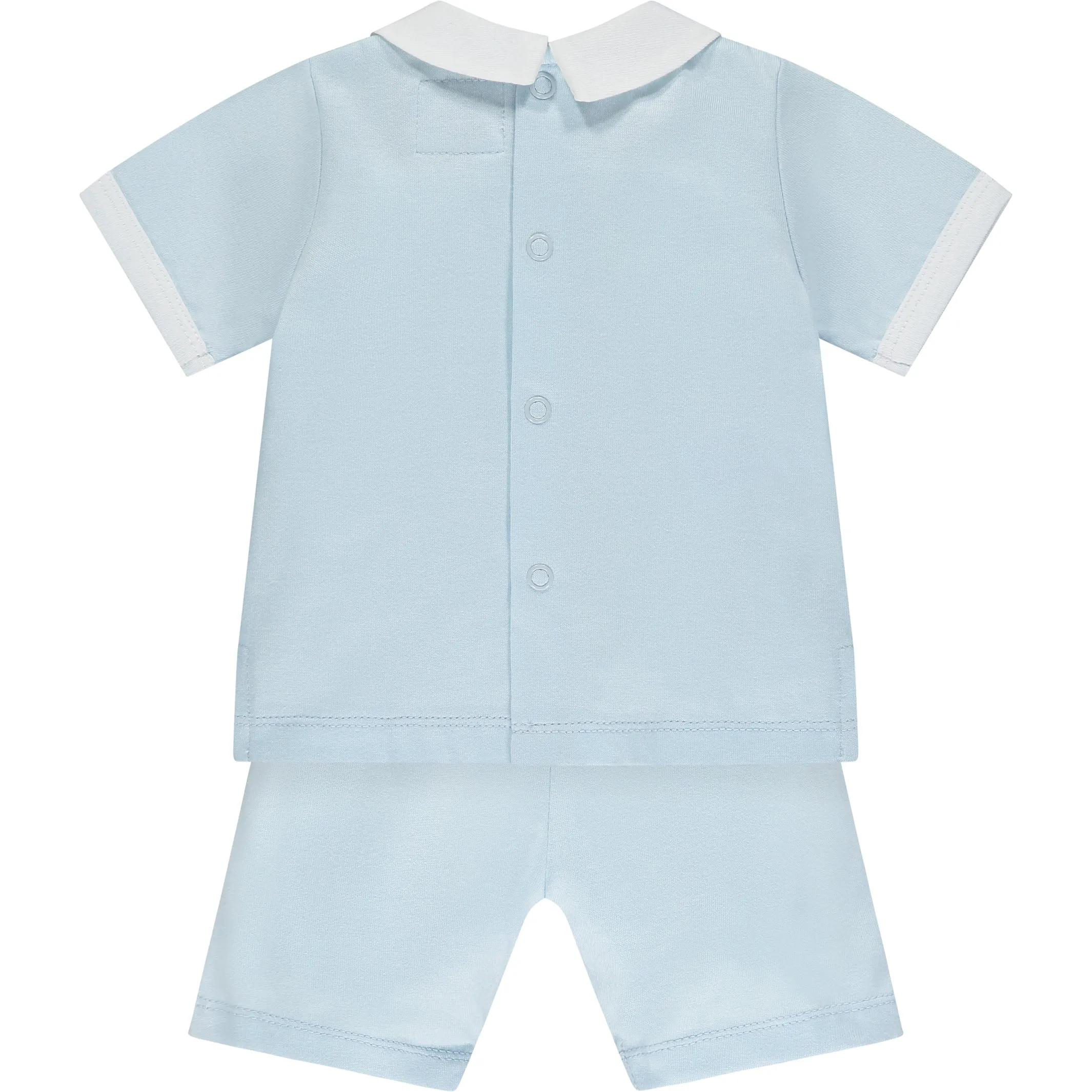 Dale Blue Baby Boys Short Set