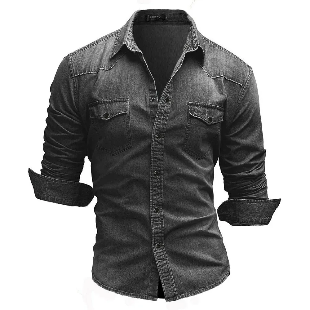David | Retro Denim Shirt