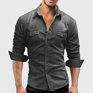 David | Retro Denim Shirt