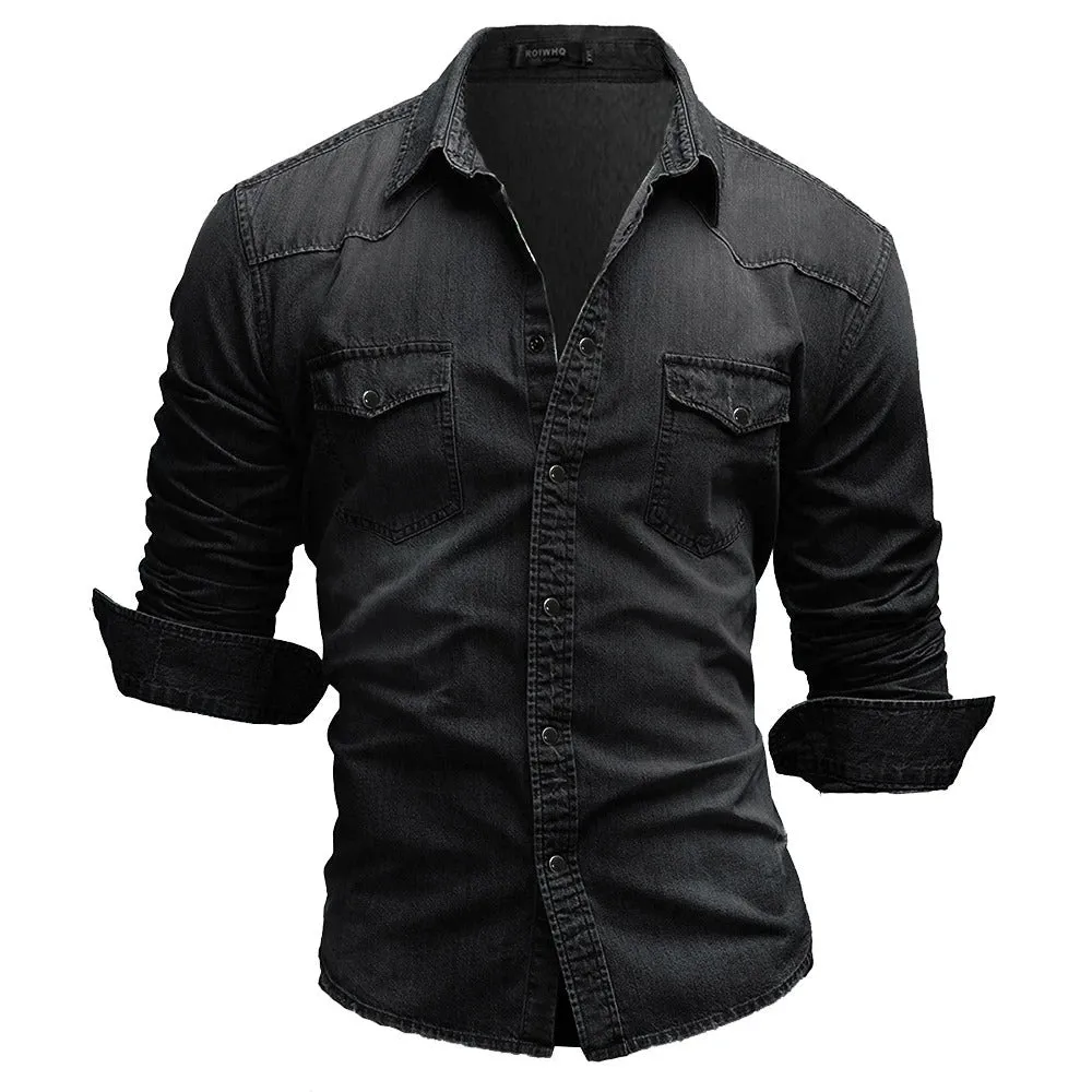 David | Retro Denim Shirt