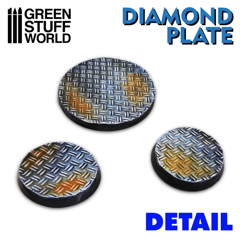 Diamond Plate Small Rolling pin