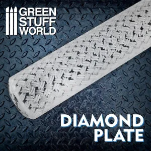 Diamond Plate Small Rolling pin