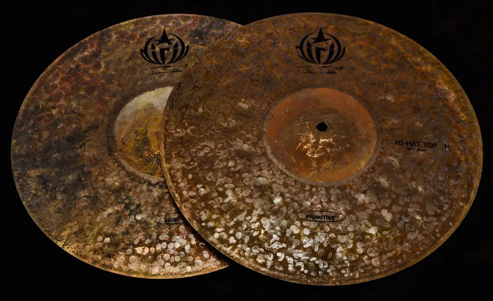 Diril Primitive 14" Hi Hats T-772g B-1080g