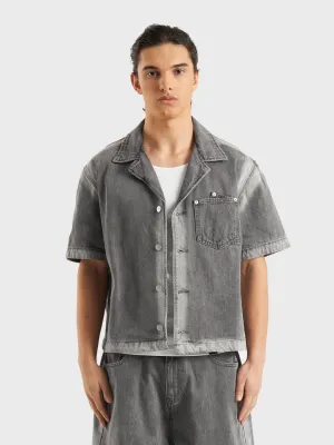 Don't Waste Culture Aisling Denim Shirt | Grey