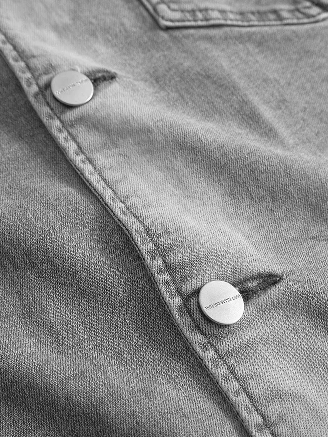 Don't Waste Culture Aisling Denim Shirt | Grey