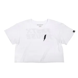 Drift Crop Women's Tee - White