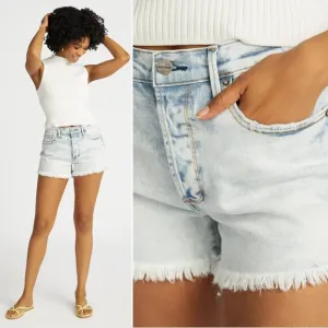 DRIFTWOOD Goldie High Rise Jeans SHORTS Size 27 Ziggy Stardust Denim NEW $128