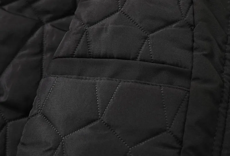 Easy-to-Clean Patchwork Raincoat for Men with Windproof Features