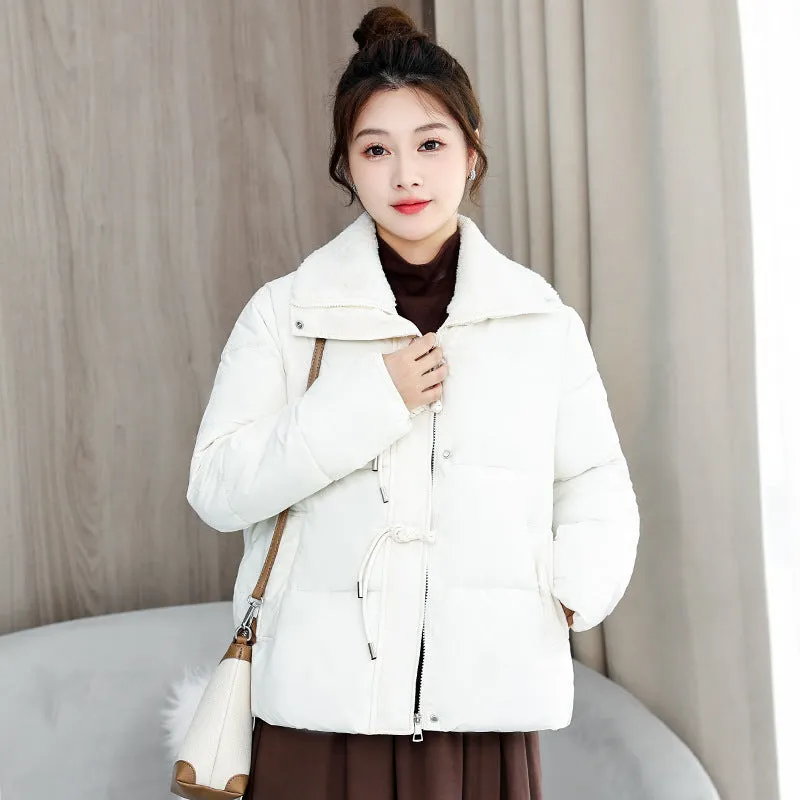 Easy-to-Clean Quilted Puffer Jacket for a Fashionable Look