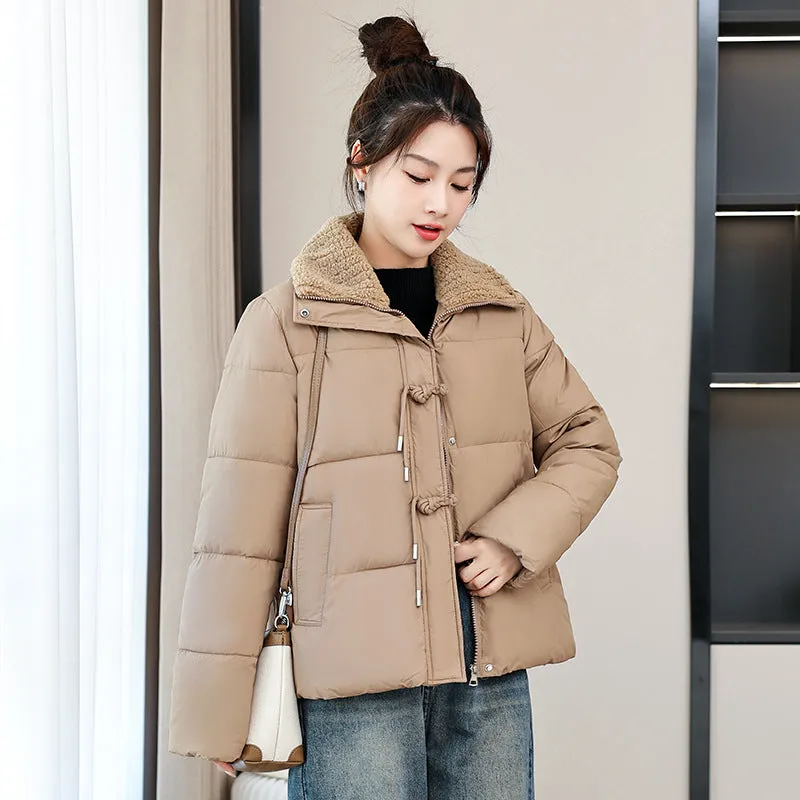 Easy-to-Clean Quilted Puffer Jacket for a Fashionable Look