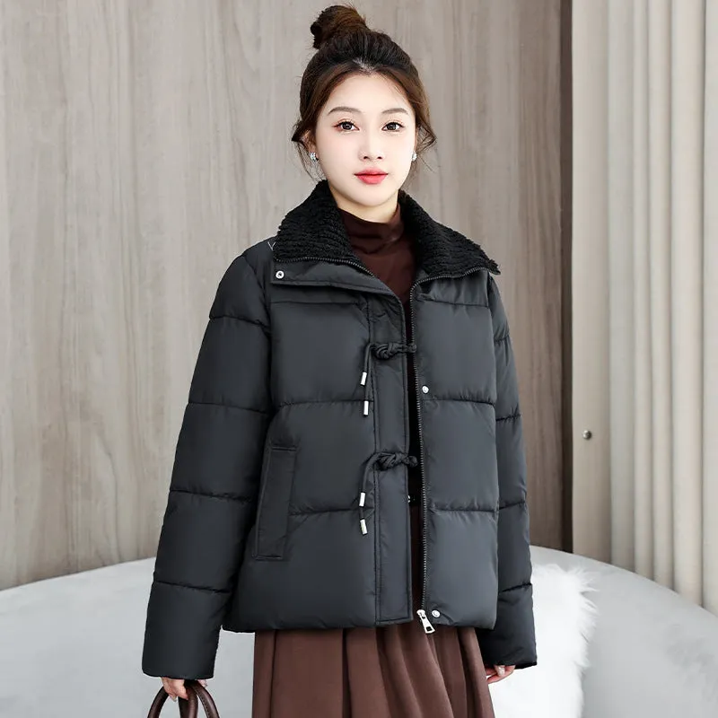 Easy-to-Clean Quilted Puffer Jacket for a Fashionable Look