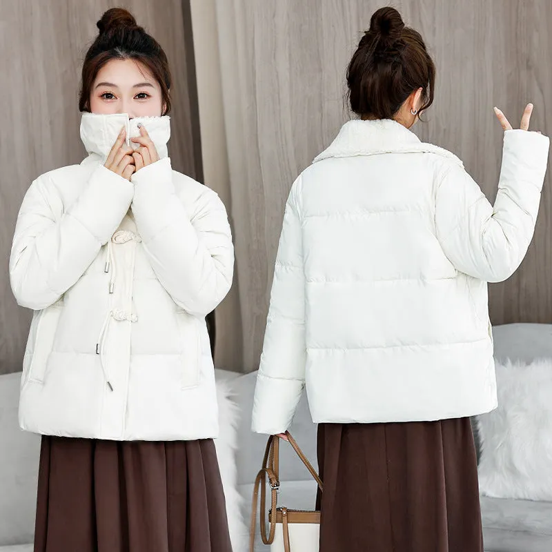 Easy-to-Clean Quilted Puffer Jacket for a Fashionable Look
