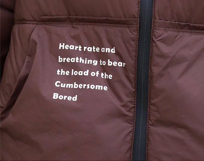 Easy-to-Clean Quilted Puffer Jacket