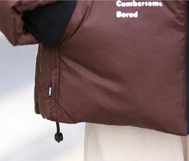 Easy-to-Clean Quilted Puffer Jacket