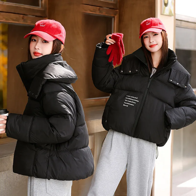 Easy-to-Clean Quilted Puffer Jacket