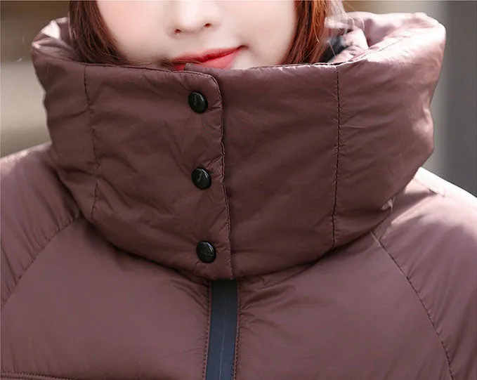 Easy-to-Clean Quilted Puffer Jacket