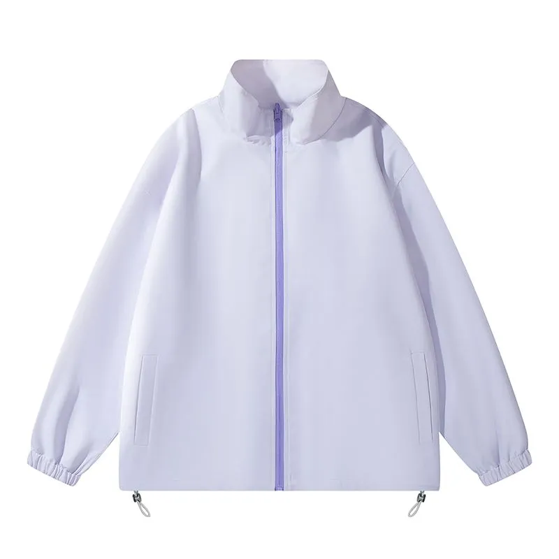 Easy-to-clean Raincoat with Drawstring Hem for Relaxed Fit