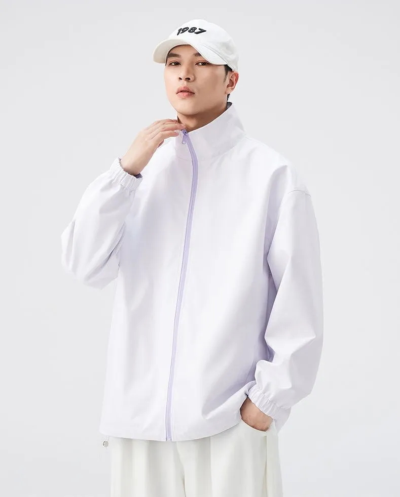 Easy-to-clean Raincoat with Drawstring Hem for Relaxed Fit