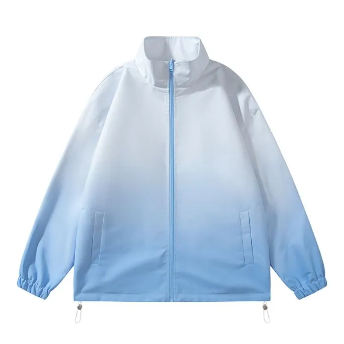 Easy-to-clean Raincoat with Drawstring Hem for Relaxed Fit
