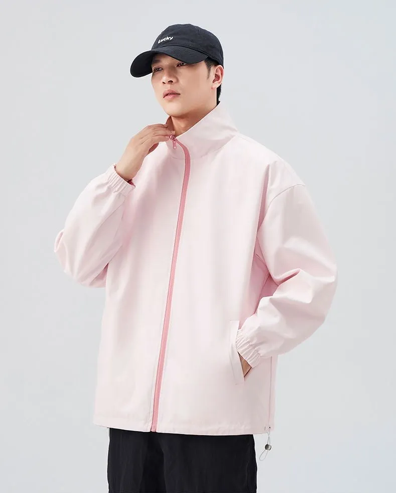 Easy-to-clean Raincoat with Drawstring Hem for Relaxed Fit