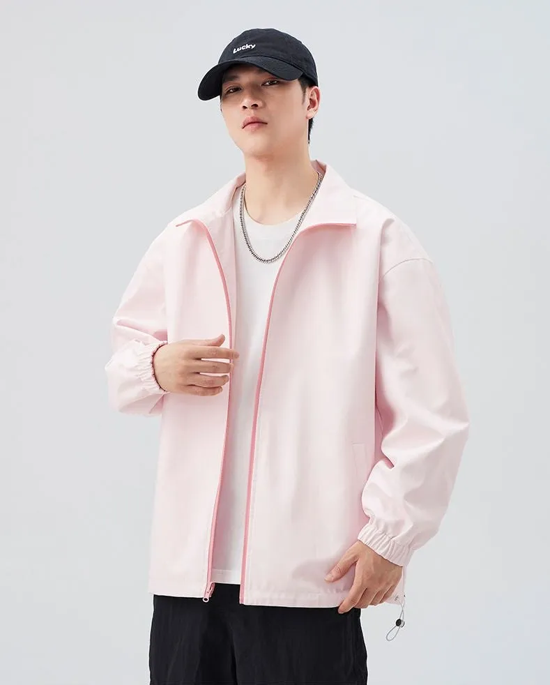 Easy-to-clean Raincoat with Drawstring Hem for Relaxed Fit