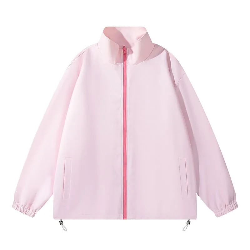 Easy-to-clean Raincoat with Drawstring Hem for Relaxed Fit