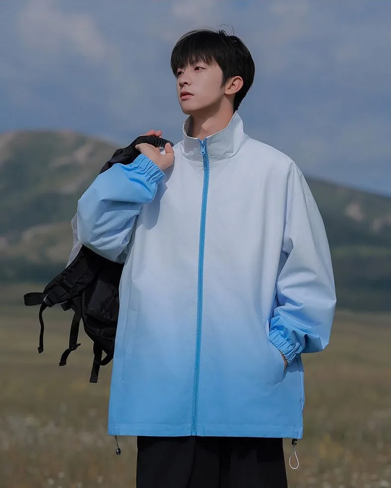 Easy-to-clean Raincoat with Drawstring Hem for Relaxed Fit